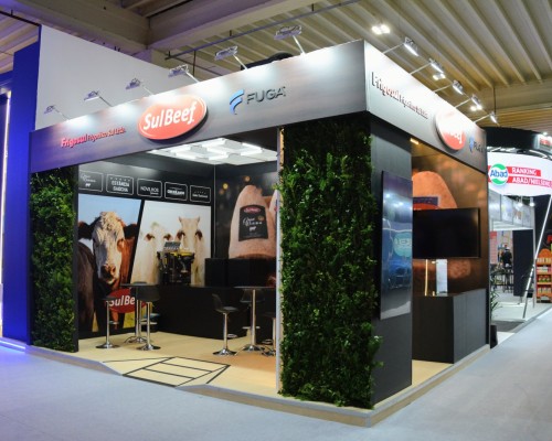 Sulbeef participa da ExpoApras com stand produzido pela Marsala