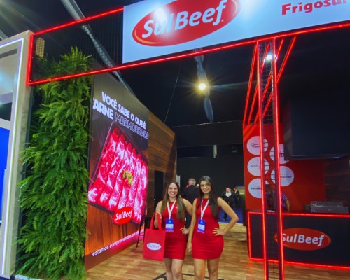 Marsala produz stand para a SulBeef na APAS Show